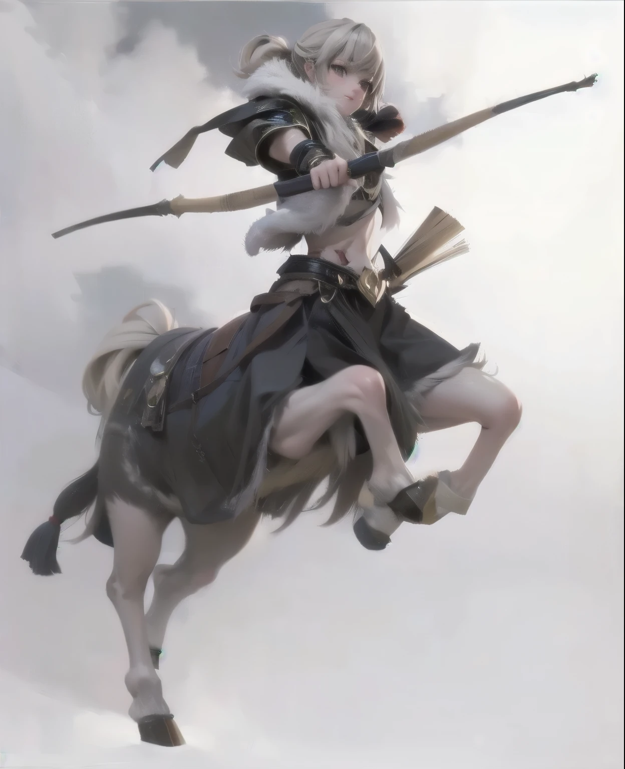 a female centaur