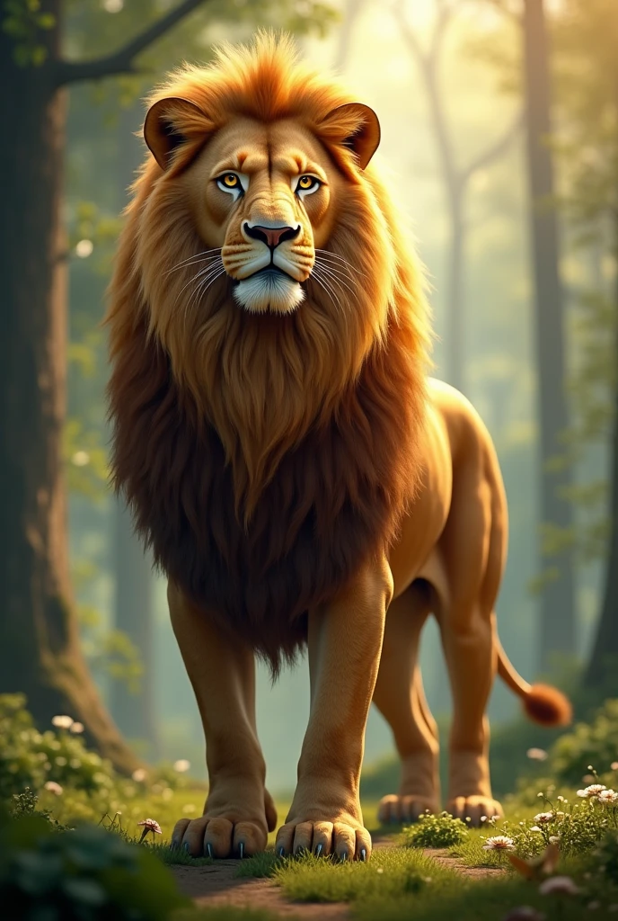 a lion that says king aslan