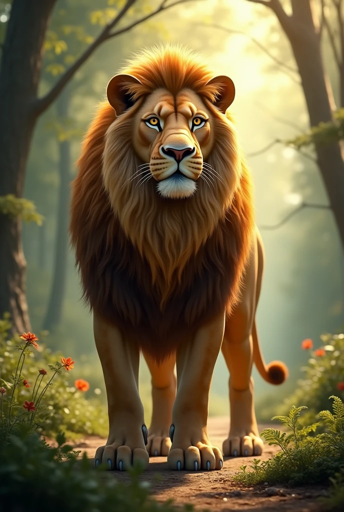 a lion that says king aslan