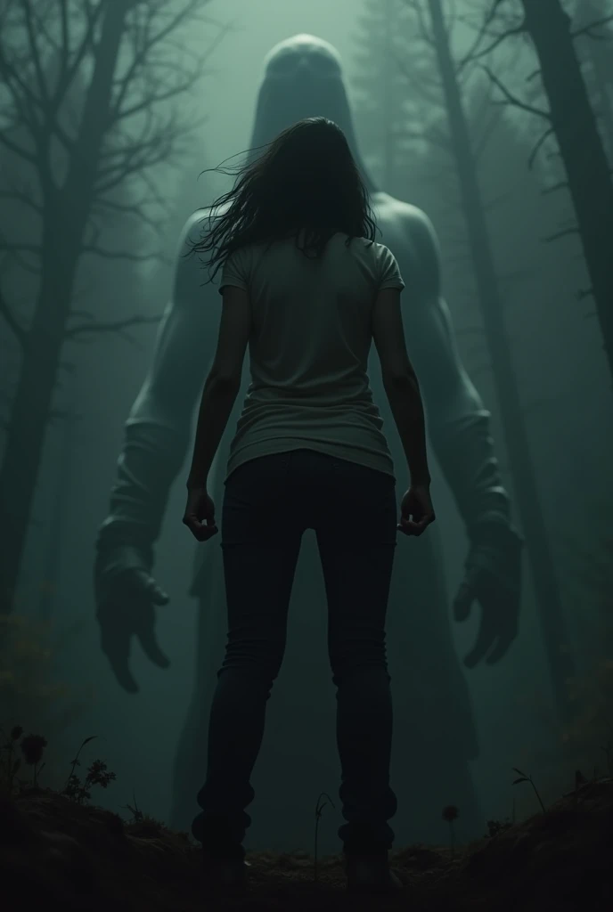 A woman looking at her greatest fear 