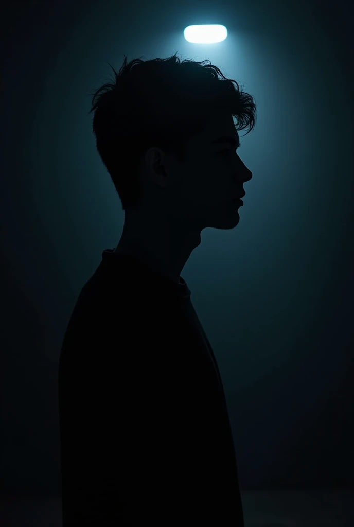 Create a profile Picture for Facebook
Making shadow Using dim light in dark