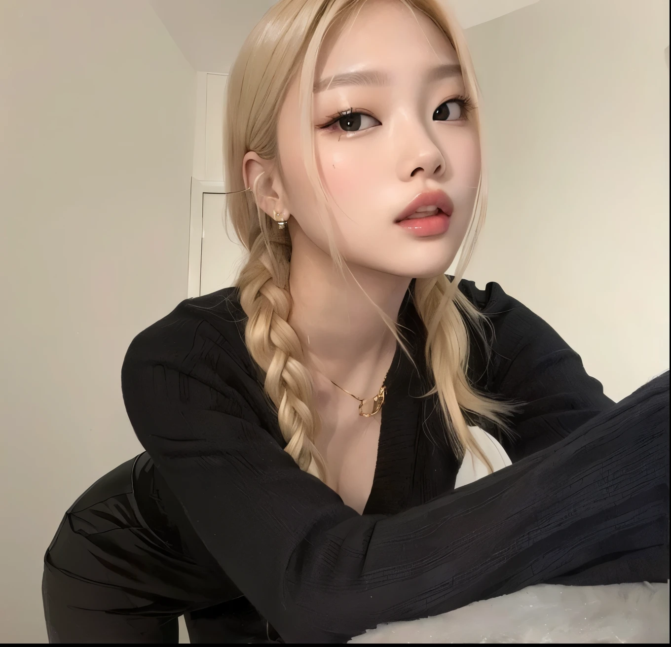 jennie kim blonde 