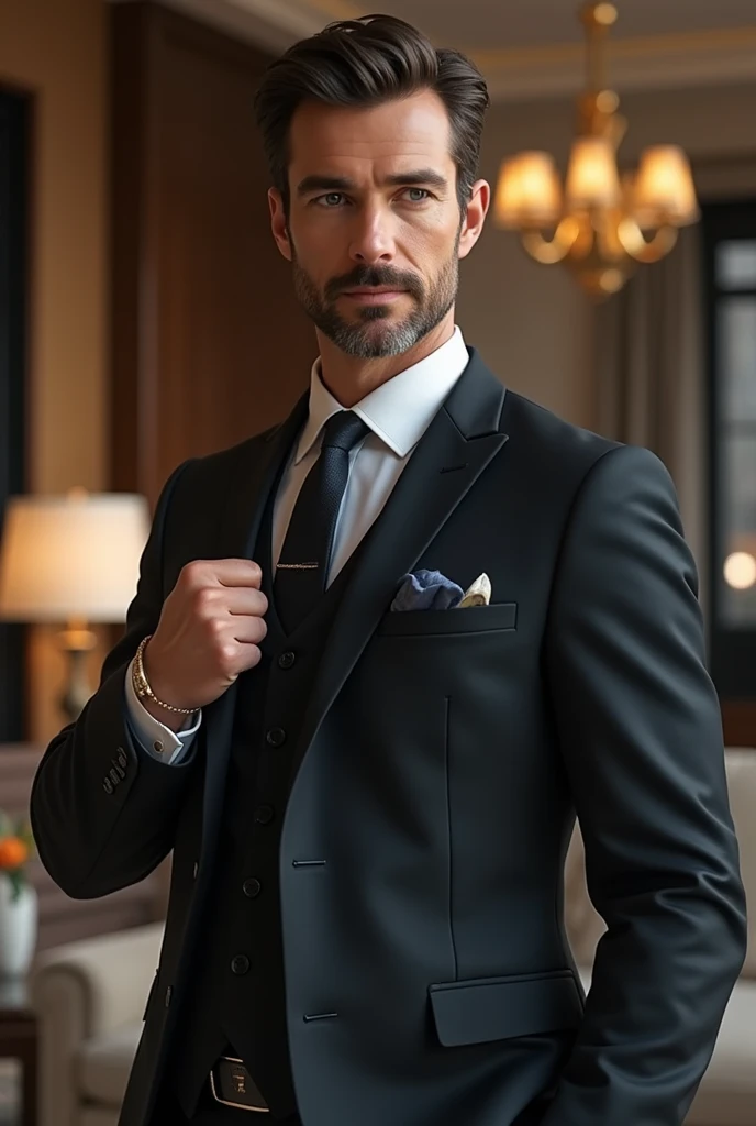 Modern Rich Realistic Man