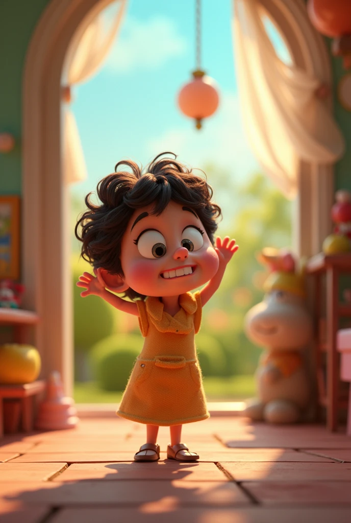 feeling frustration fun pixar style cute and