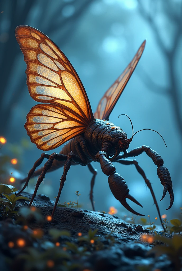 Scorpion papillon