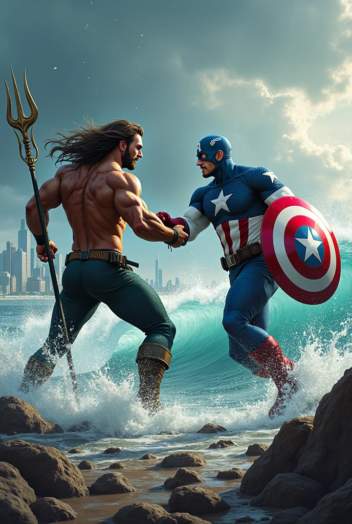 Aquaman vs Captain America 