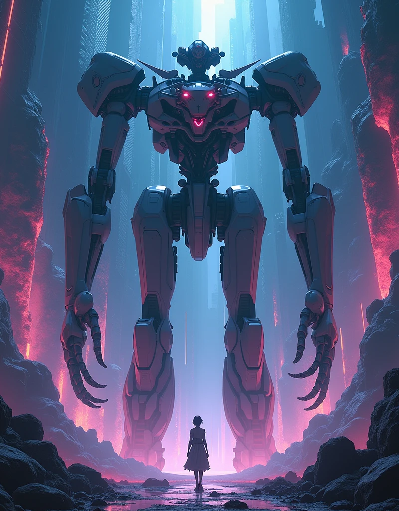 (Highest quality,4K,High resolution,masterpiece:1.2),Very detailed,Human Instrumentality Project、Neon Genesis EVANGELION、Super Giant Evangelion