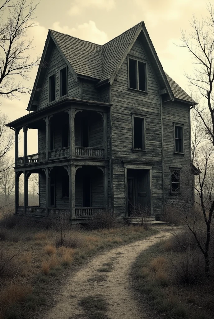 I want old pictures of houses that have been burnt down