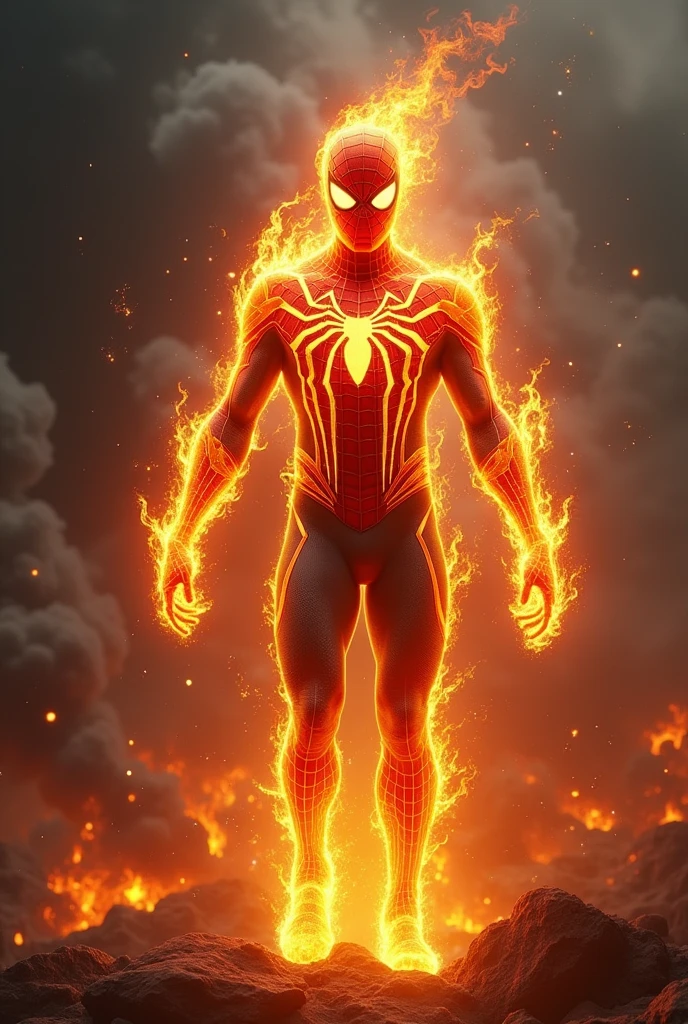 Spiderman of Fire