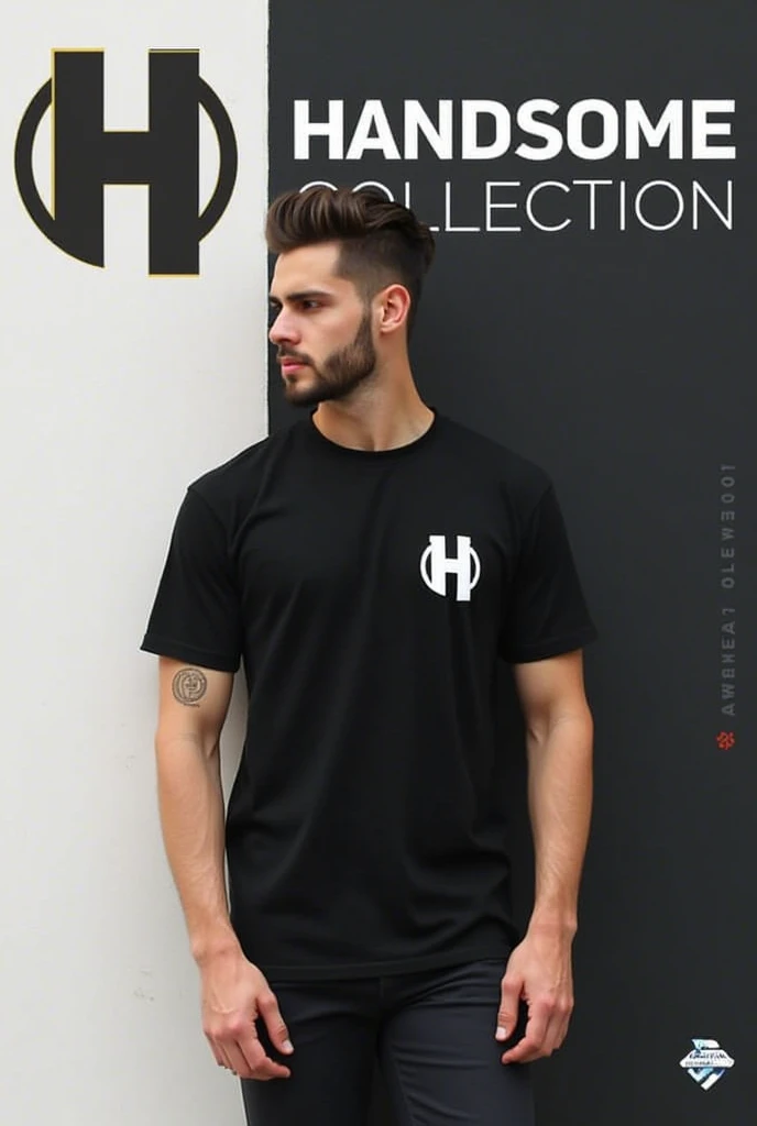 Pour créer un modèle de marque de streetwear nommé HANDSOME COLLECTION avec un style minimaliste mais percutant, voici un prompt bien détaillé :
Prompt :
Create a striking and modern logo for a streetwear brand named "HANDSOME COLLECTION." The brand is known for its minimalist yet bold designs. The logo should be versatile, working well on a t-shirt, and should stand out without being overly complex.
Logo Style: The logo can take the form of a logotype, a monogram, a pictogram, a combination, or an abstract logo. Choose a style that best represents the balance between simplicity and impact.
Design Elements:
Logotype: Use clean, bold typography with subtle, unique details to add character without overwhelming the design.
Monogram: If choosing a monogram, consider a sleek interlocking design of the letters "H" and "C" that feels contemporary and stylish.
Pictogram: A minimal, symbolic element that could represent "handsome" or confidence without being too literal.
Combination: A mix of typographic and symbolic elements that blend seamlessly for a modern look.
Abstract Logo: A simple, geometric form that captures the essence of the brand, focusing on shapes and lines rather than recognizable symbols.
Color Palette: Keep the color palette minimal—think black, white, and perhaps one accent color like a muted gold or deep blue to add a touch of sophistication.
Application: Ensure the logo looks sharp and impactful when placed on a t-shirt. The design should be scalable, maintaining its clarity and impact whether it's small on a label or large across the chest.
Overall Vibe: The logo should exude confidence and style, appealing to a fashion-forward audience while maintaining a minimalist aesthetic that doesn’t compromise on boldness