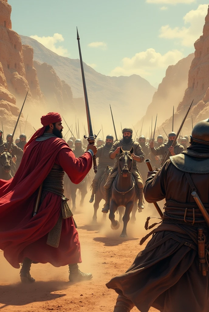 War between Arabs and Berbers