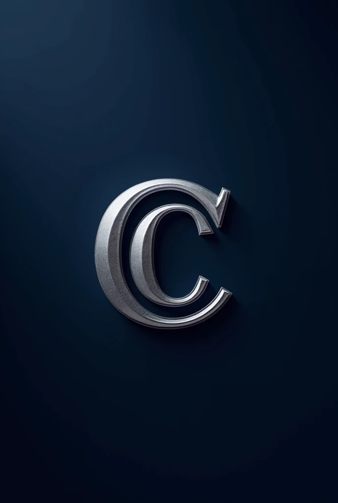 ChicClick Monogram Letters: Use two letters "C" intertwined. Style: Elegant font with smooth serifs. Design: The "C" on the left overlaps the "C" on the right, creating a fluid interconnection. Add a thin line along the edges or between letters for a sophisticated touch. Colors: Navy blue (#003366) for the main body, and silver (#C0C0C0) for details or outlines. Application: Make sure the design is readable and impactful across different sizes and media.
