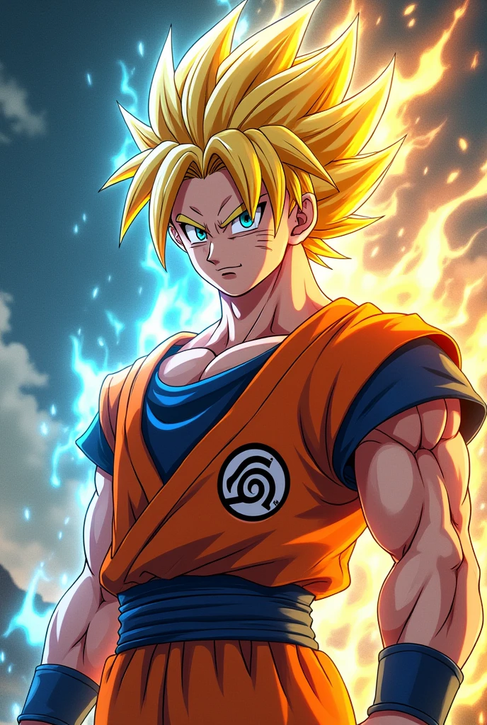 Goku Naruto fusion