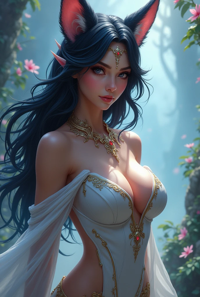 League of Legends character very sexy girl like ahri