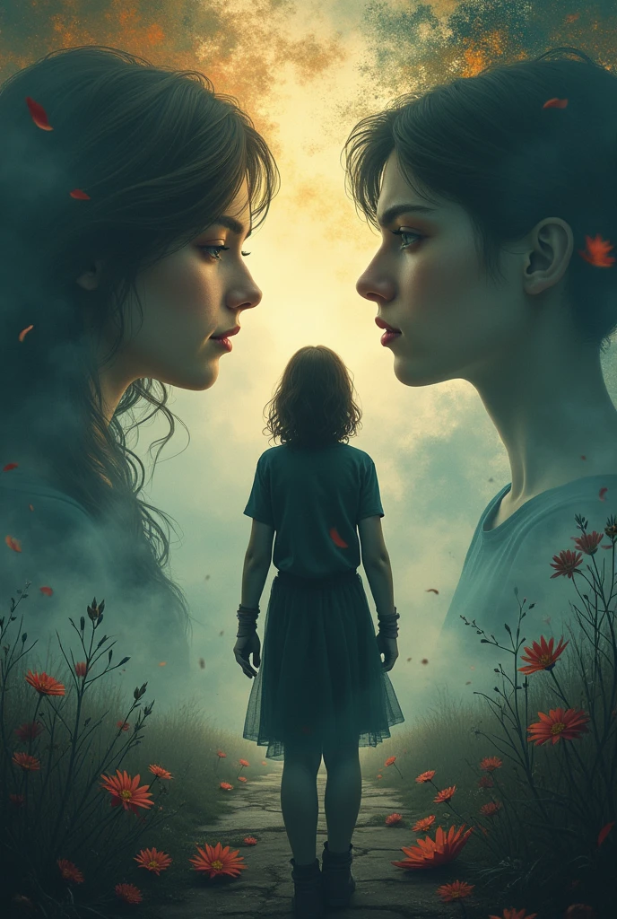 book cover between two loves
