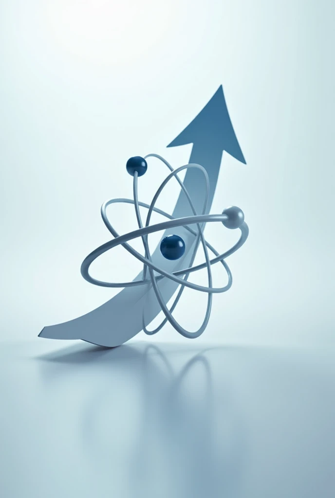 A arrow and Atom together 
