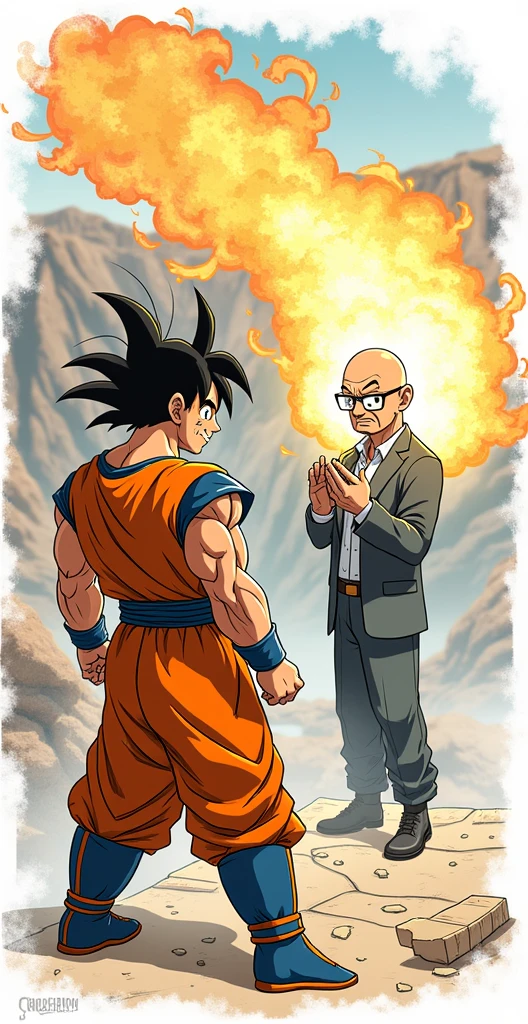 Goku vs walter white