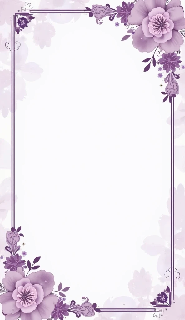 Game Rank Border, layout, anime style,simple,elegant,purple,Transparent background,