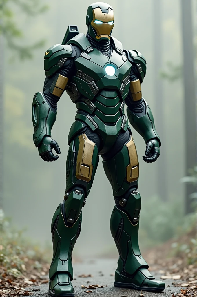 Mix the Iron Man and Arrow Suit with your colors 
