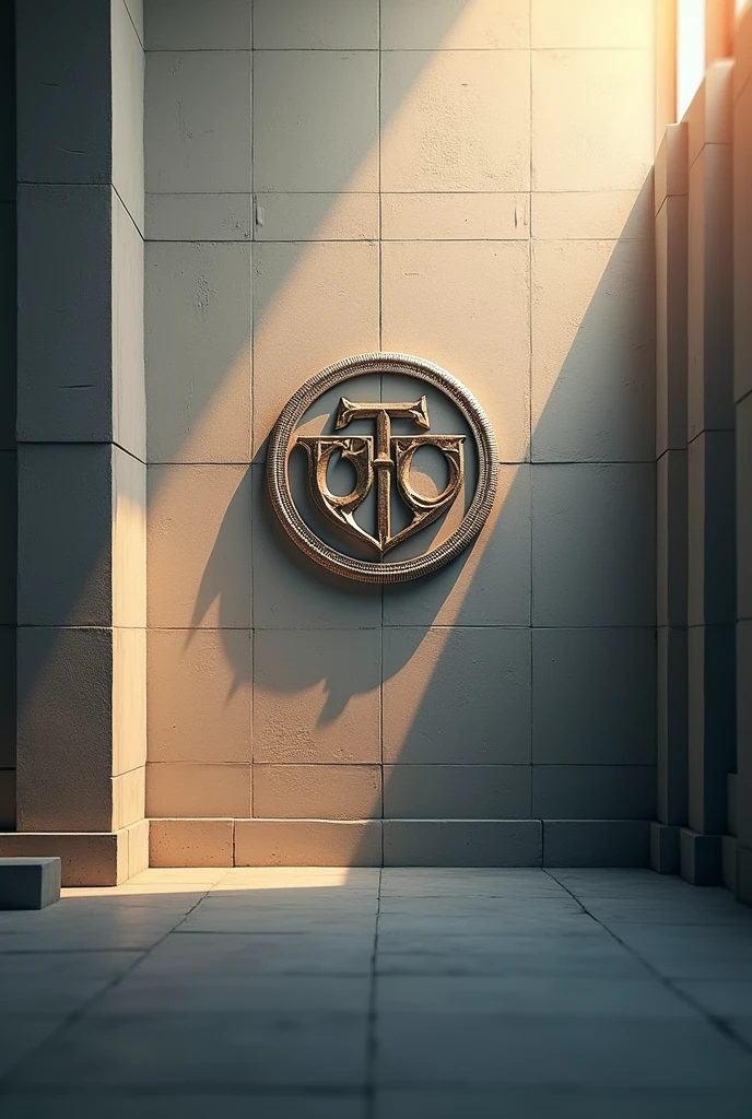 Make a creative and elegent ,subtle wallpaer with  the real world university  logo picture thats absolutely gangster and always motivate its student.
