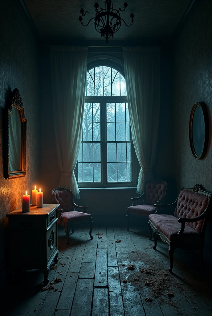 Haunted house inside