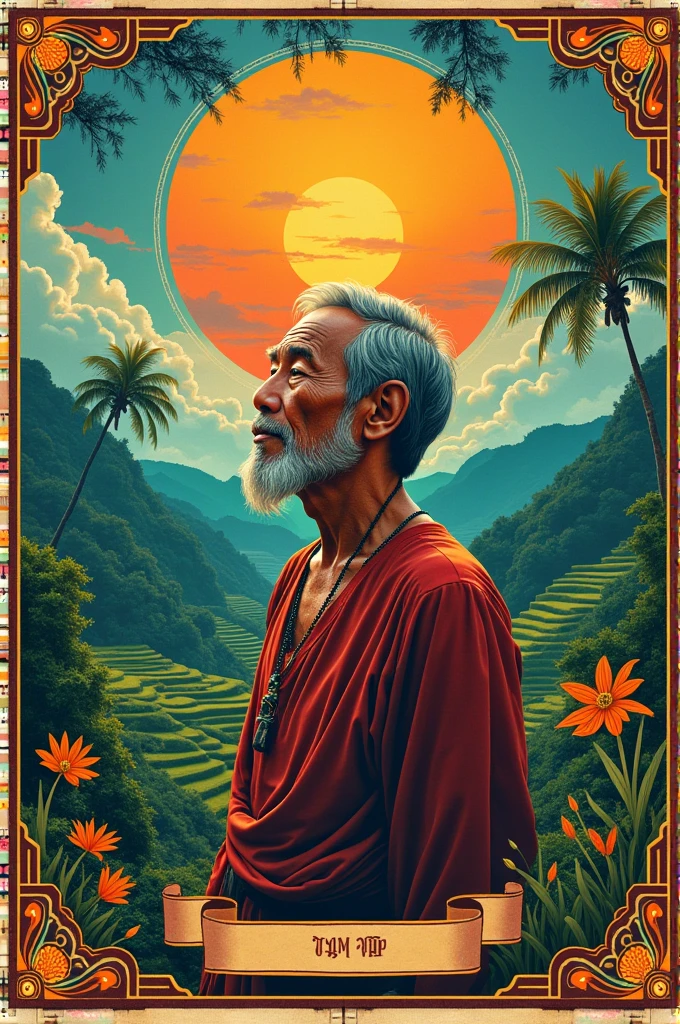 Give me a visual detail on about a poster about a Filipino ESP topic "Pagpapasiya, edukasyon at pananampalataya"