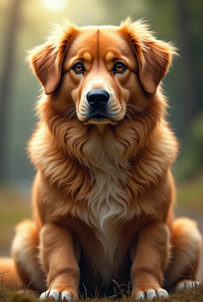 a dog
