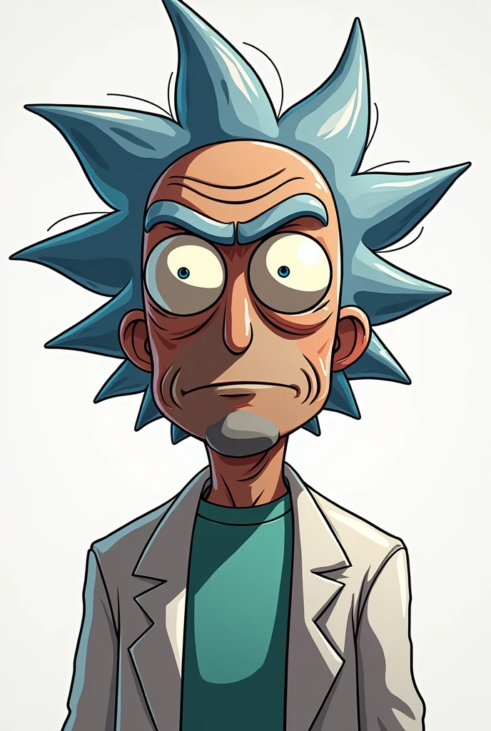 Make Rick from the Rick and Mory series in png