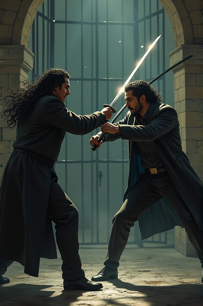 Lawyer Luis Hermosilla in prison fighting with sabers