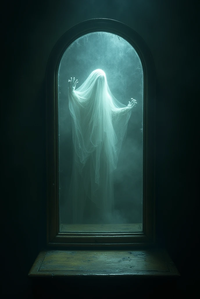 Voices coming out of a mirror