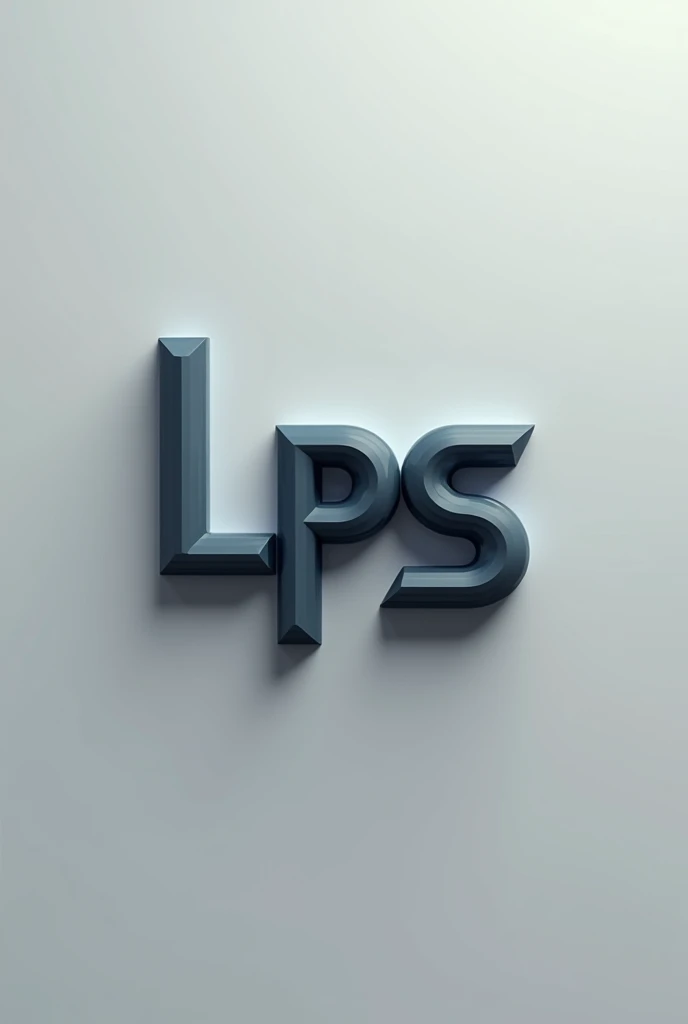 create a modern and stylish logo for the 3D printing shop “LPS”