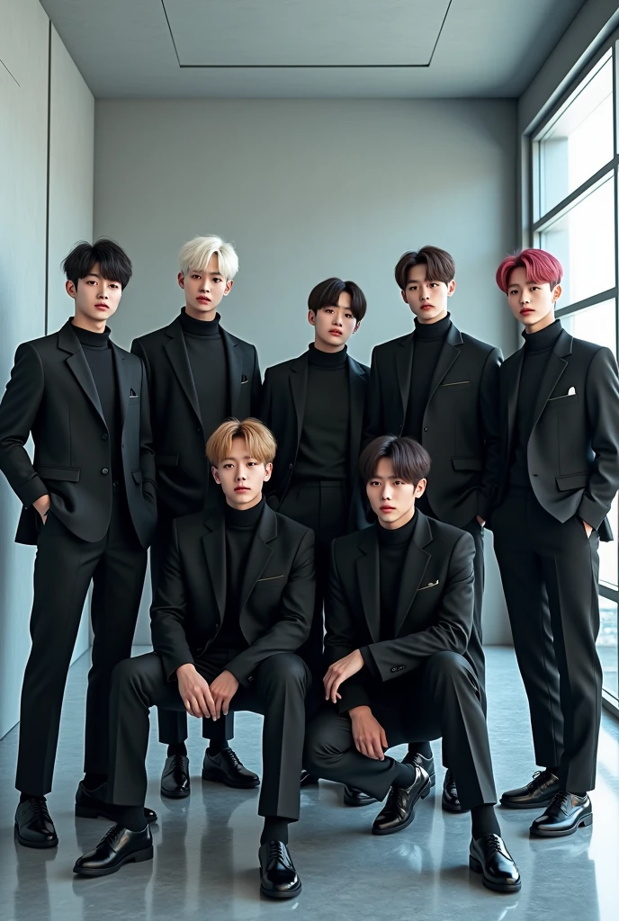 BTS 4k realistic image