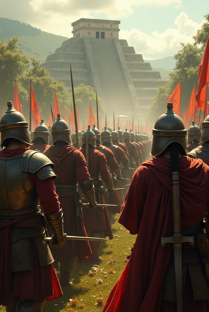 propose a preemptive strike against the Aztec enemy scenario