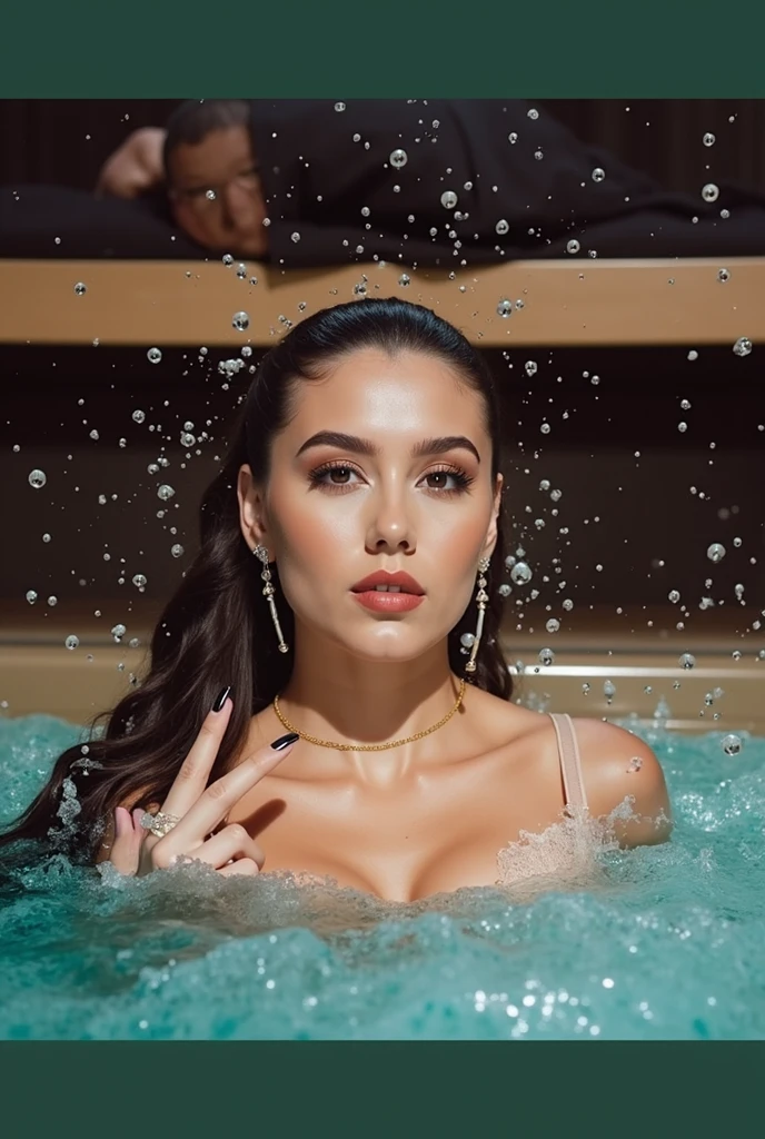 Instagram girl 1 dark brown hair