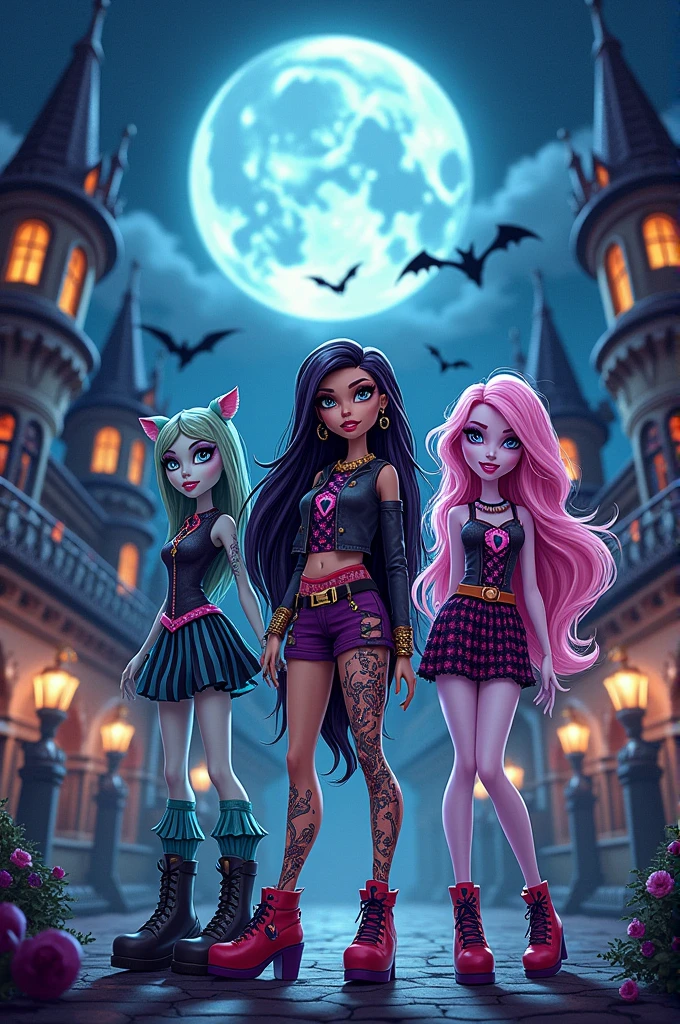 Crie a cloudine da Monsters high