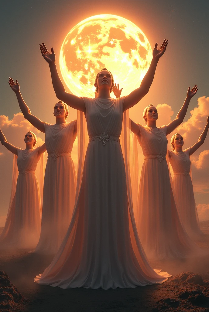 a group of guardians celebrating, earth glowing in peace and harmony in the background, detailed faces, highly detailed characters, ethereal atmosphere, dramatic lighting, vibrant colors, dynamic composition, cinematic quality, digital art, concept art style, photorealistic, 8k, best quality, masterpiece