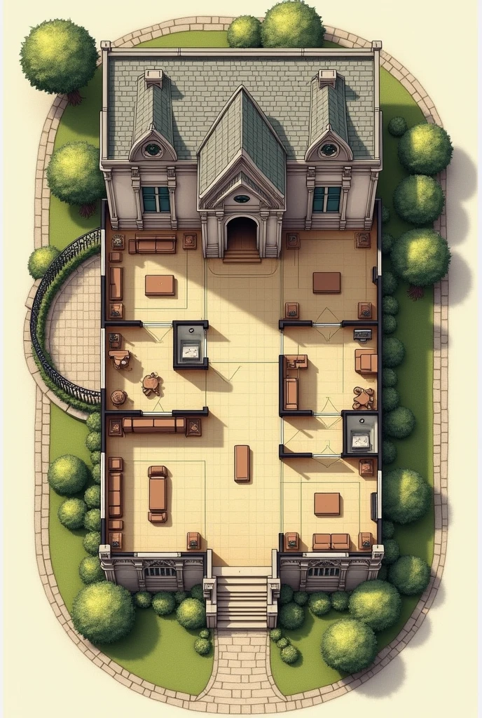 floor plan of old house architecture