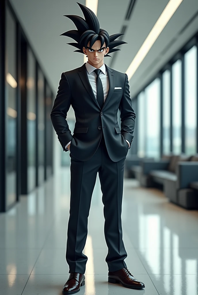 Goku in a suit