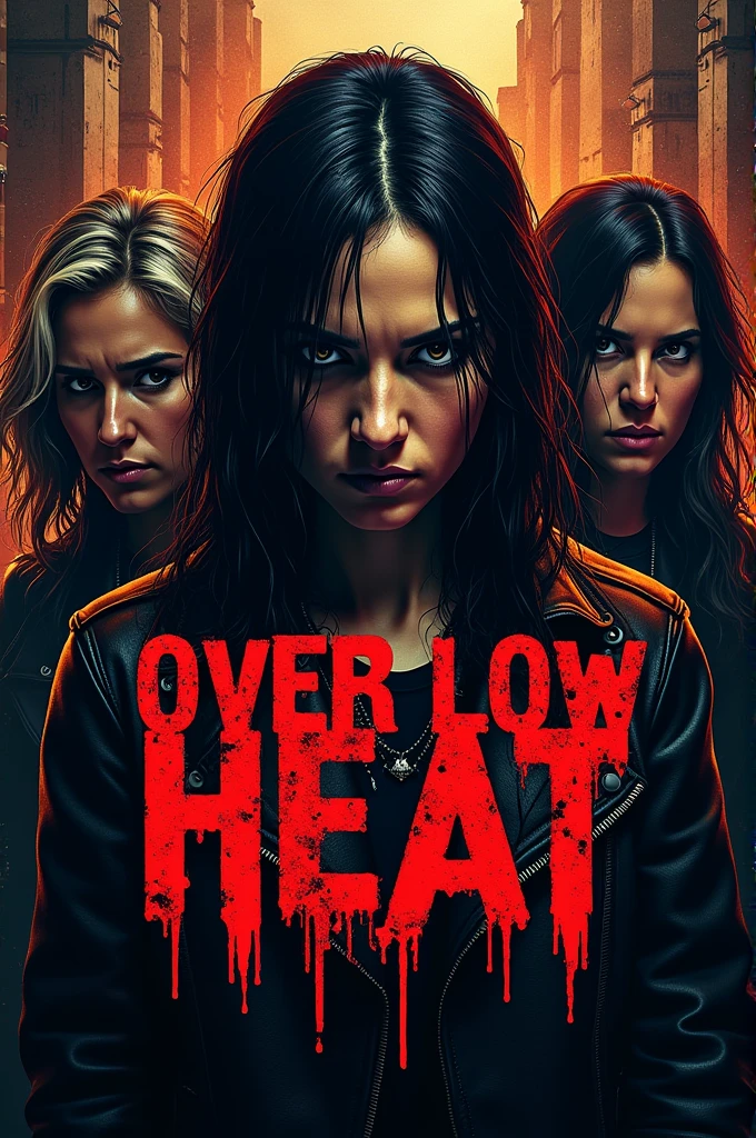 Punk band logo/rock with the name of "Over Low Heat"