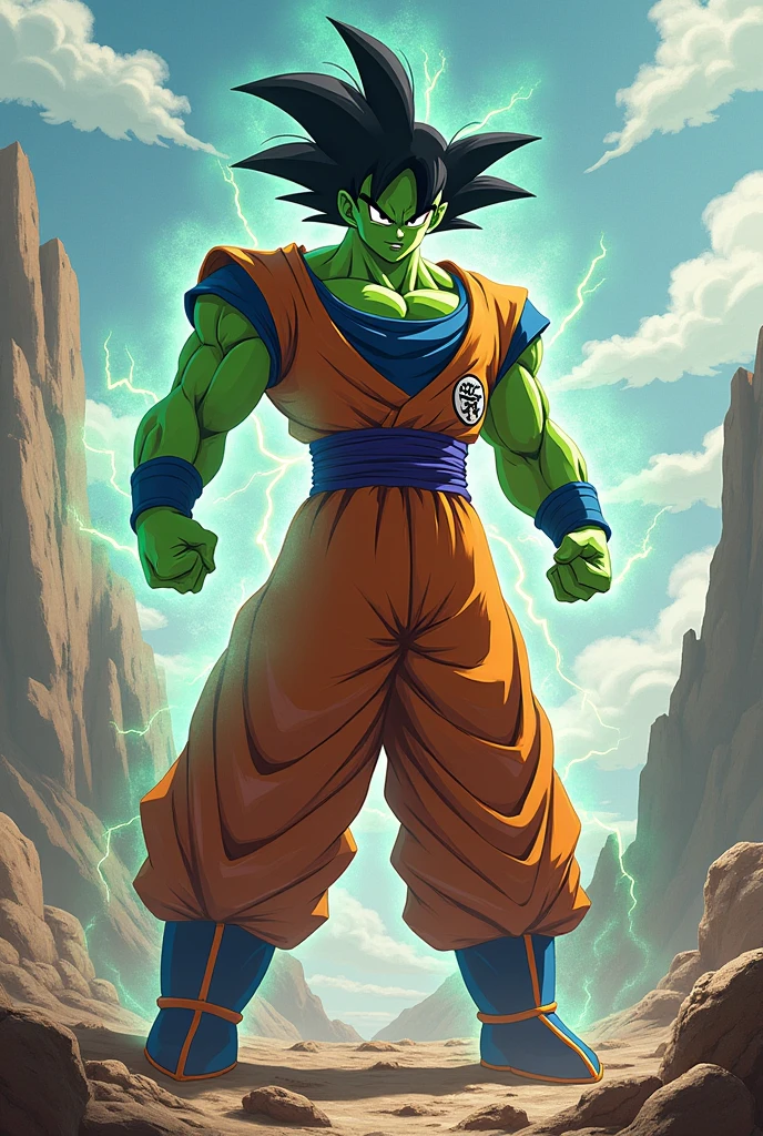 Make the fusion of Goku and Piccolo