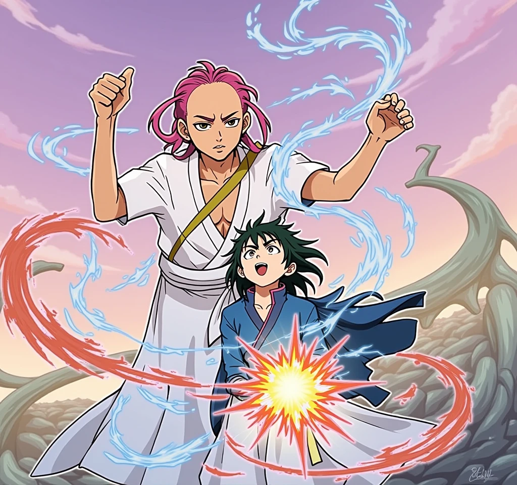 Gojo and Itadori Jujutsu