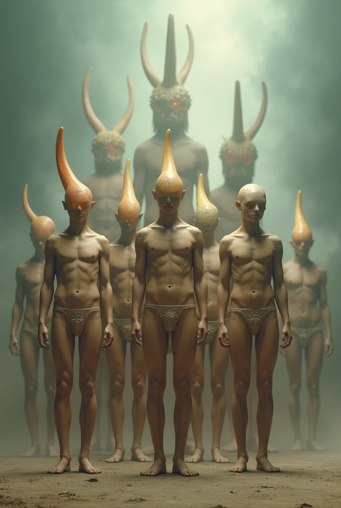 Men with a giant penis
