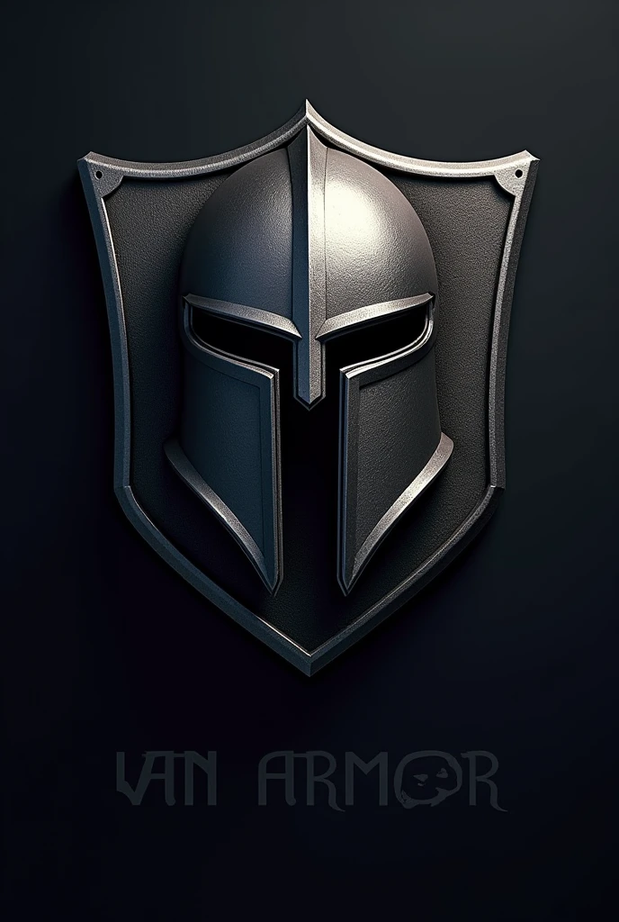 Logo pour une entreprise de fabrication d'aménagement de van dont le nom est Van Armor