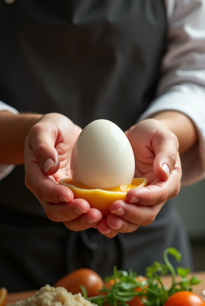 transporting an egg