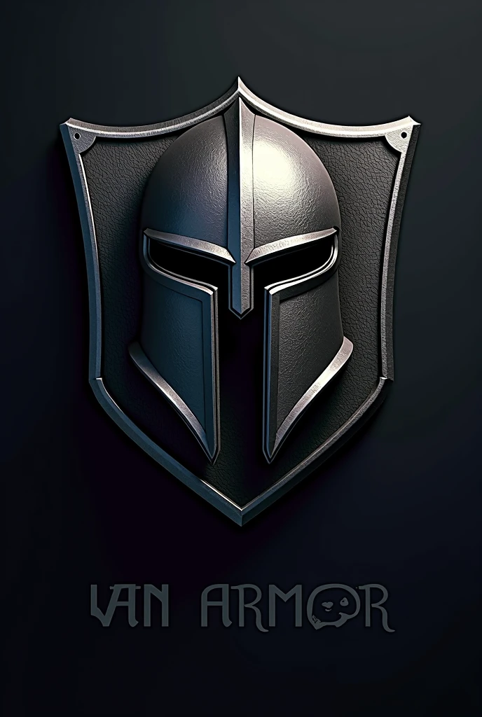 Logo pour une entreprise de fabrication d'aménagement de van dont le nom est Van Armor