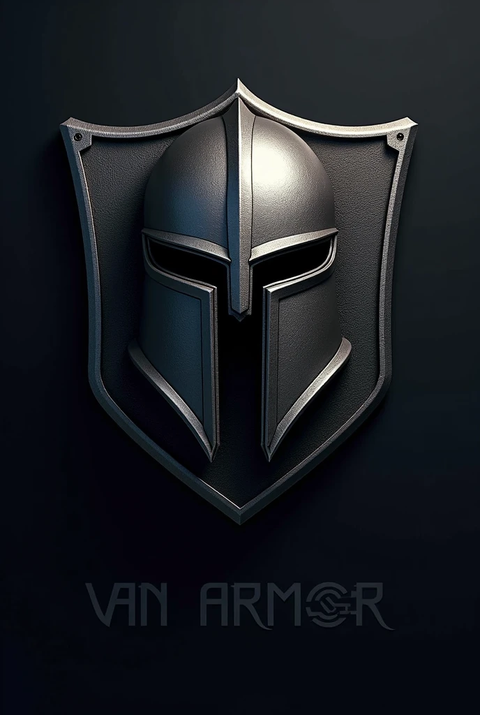 Logo pour une entreprise de fabrication d'aménagement de van dont le nom est Van Armor