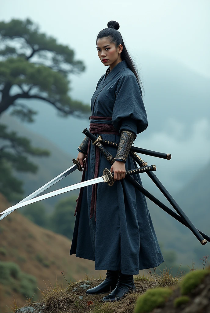 Create a double katana