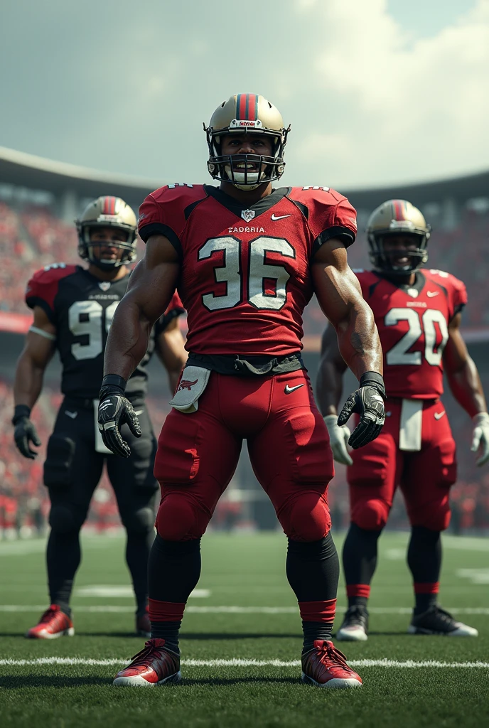 Football uniforms (real Warriors)