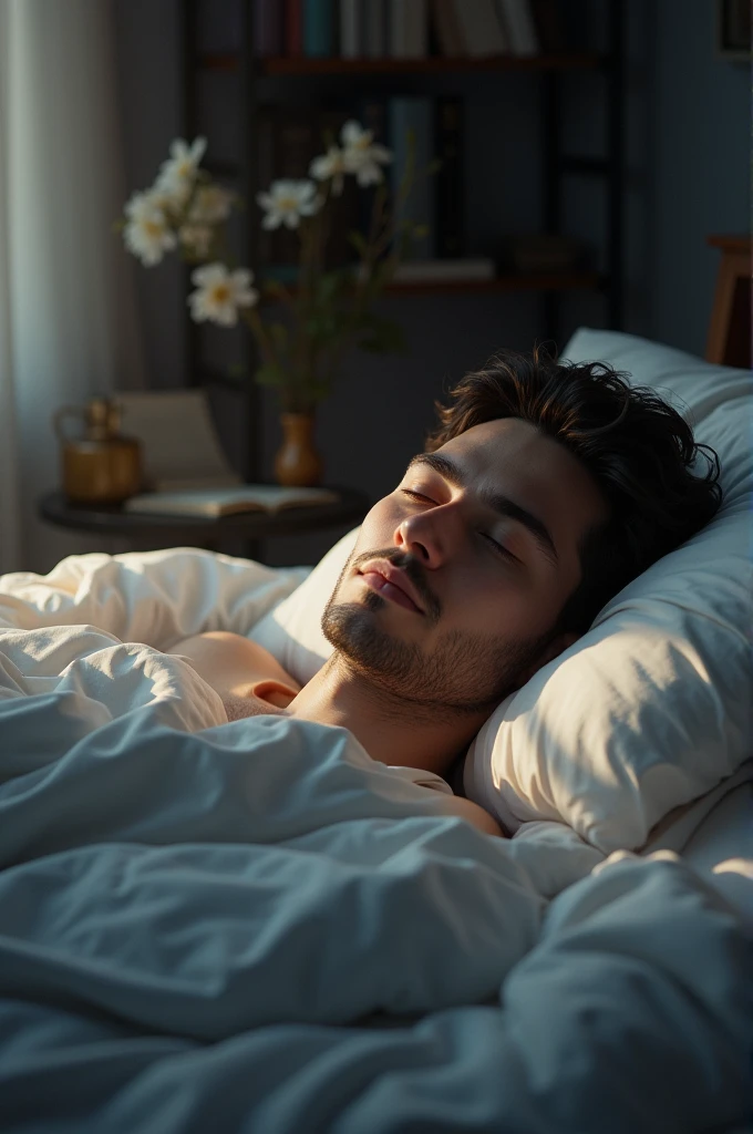 Sleeping man