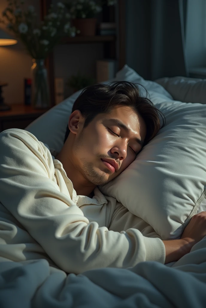 Sleeping man